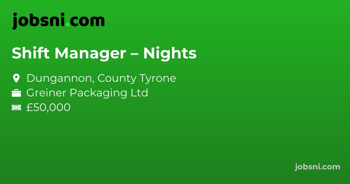 Shift Manager – Nights