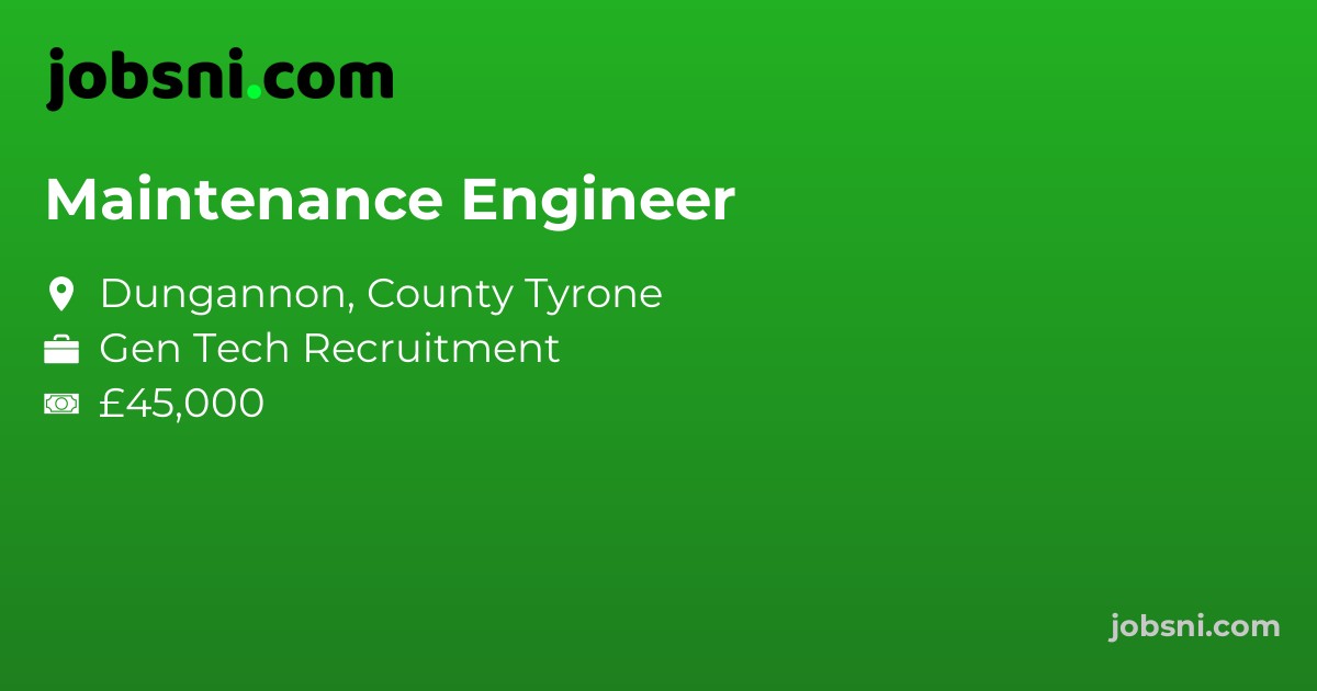 Maintenance Engineer