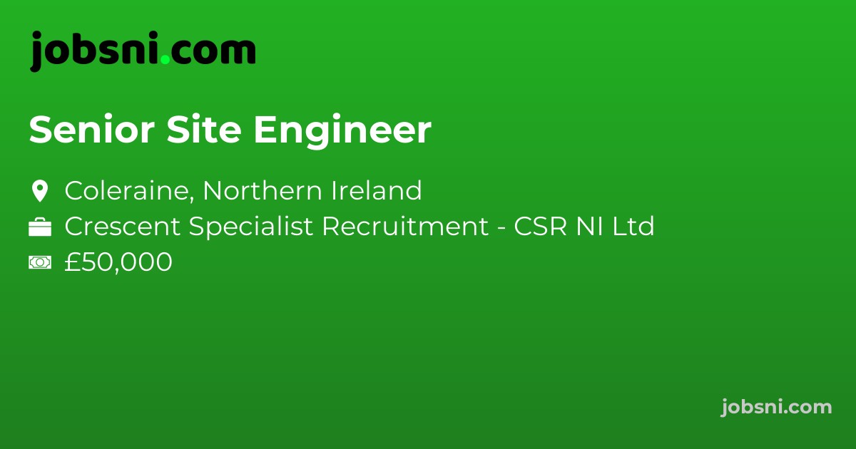 Senior Site Engineer