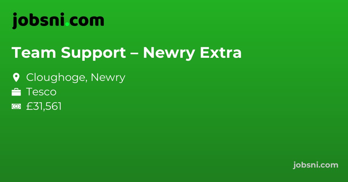 Team Support – Newry Extra