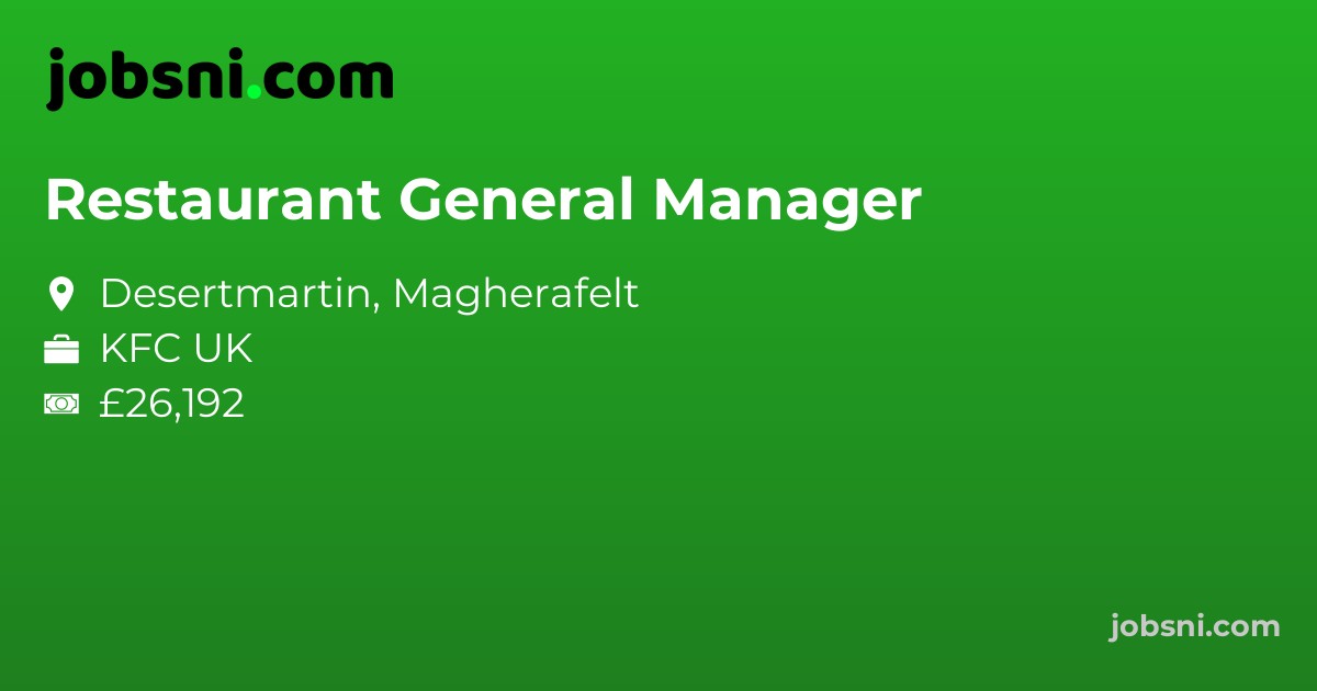 Restaurant General Manager