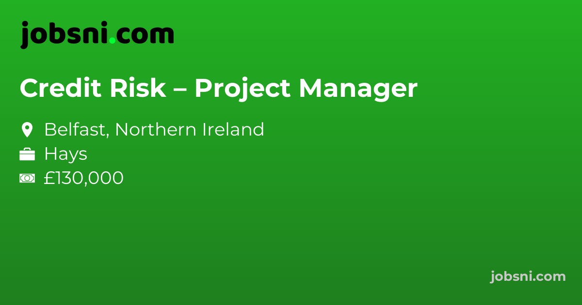 Credit Risk – Project Manager