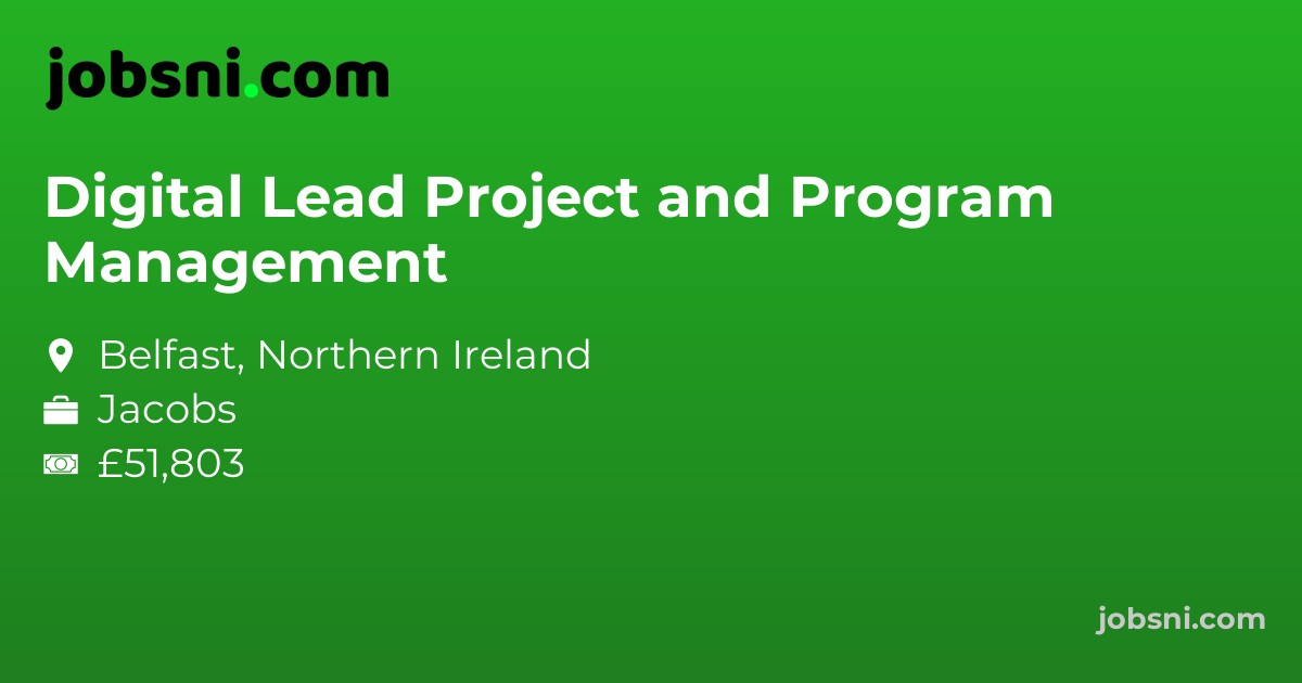 Digital Lead Project and Program Management