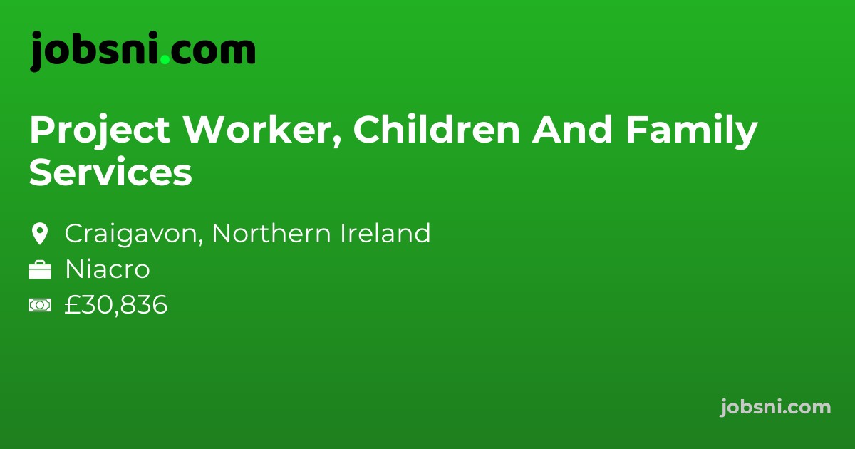 Project Worker, Children And Family Services