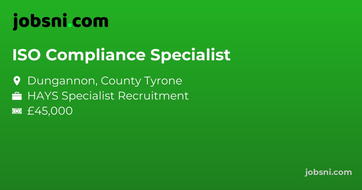 ISO Compliance Specialist