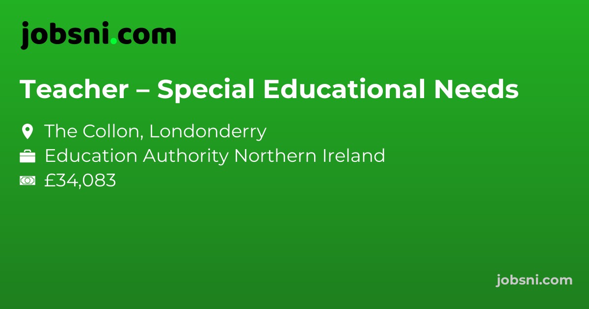 Teacher – Special Educational Needs