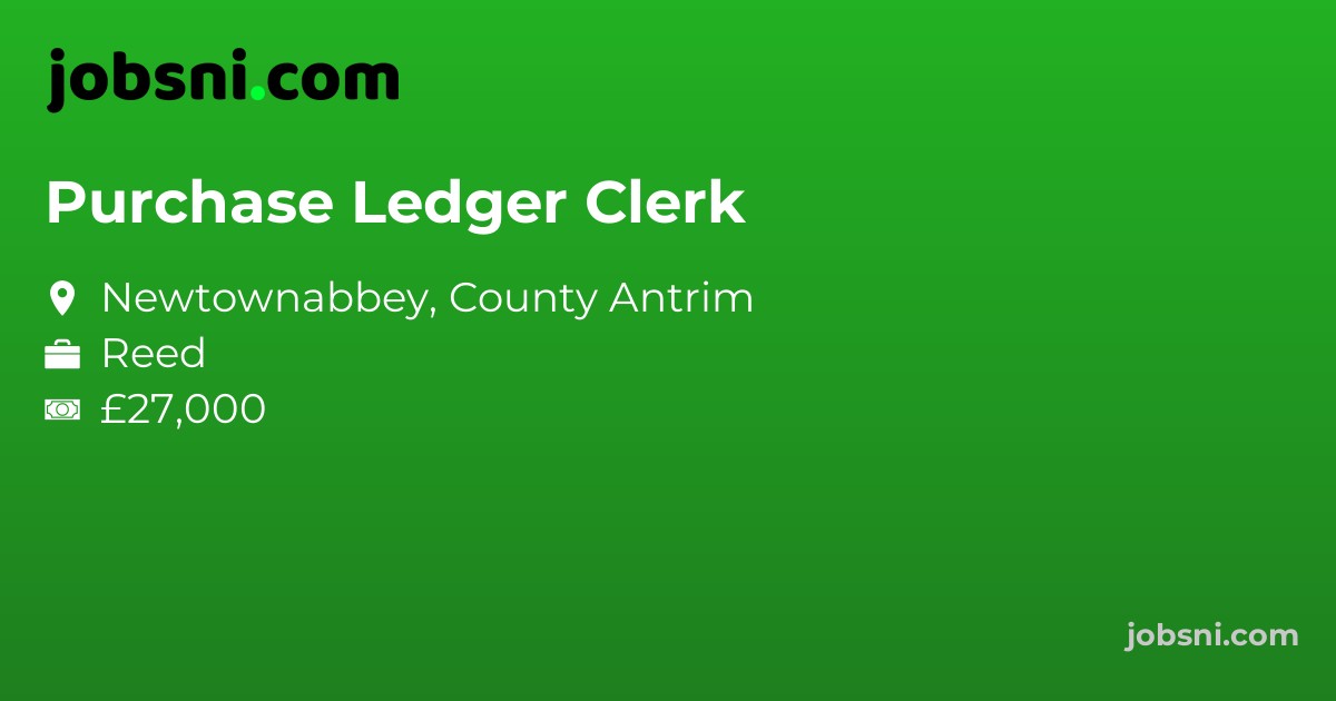 Purchase Ledger Clerk