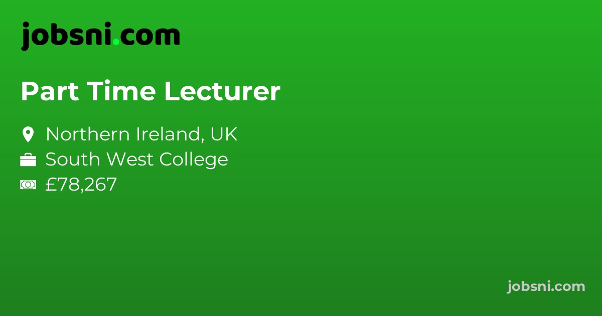 Part Time Lecturer