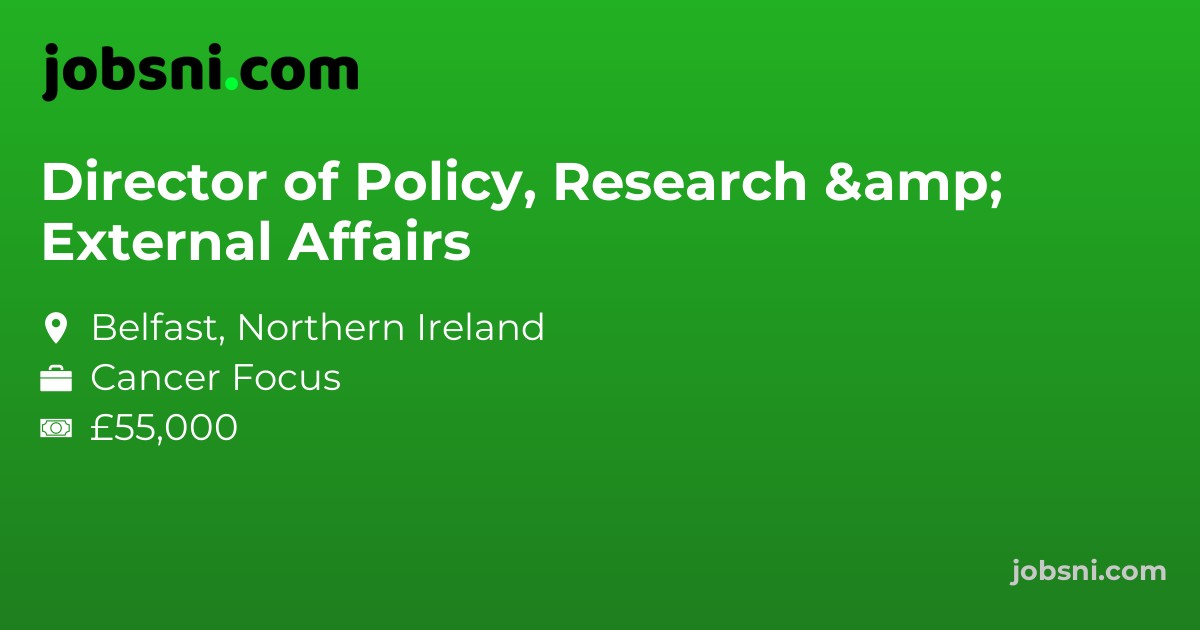 Director of Policy, Research & External Affairs
