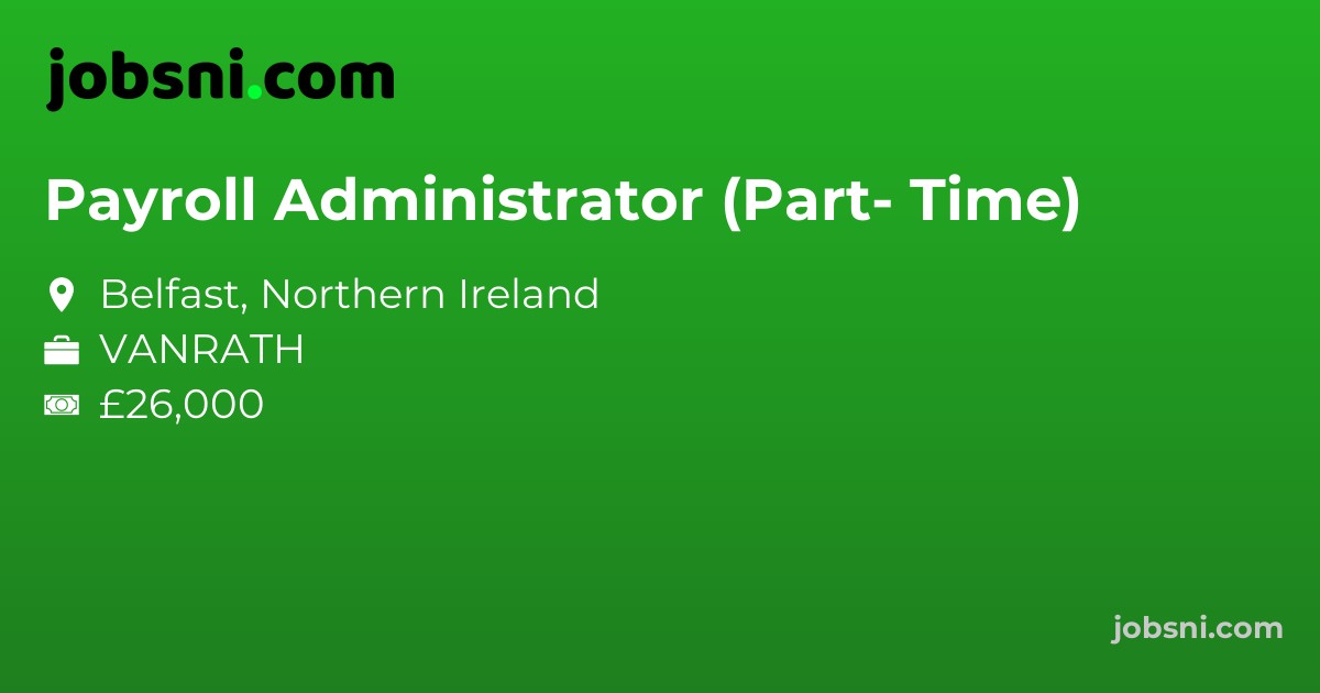 Payroll Administrator (Part- Time)