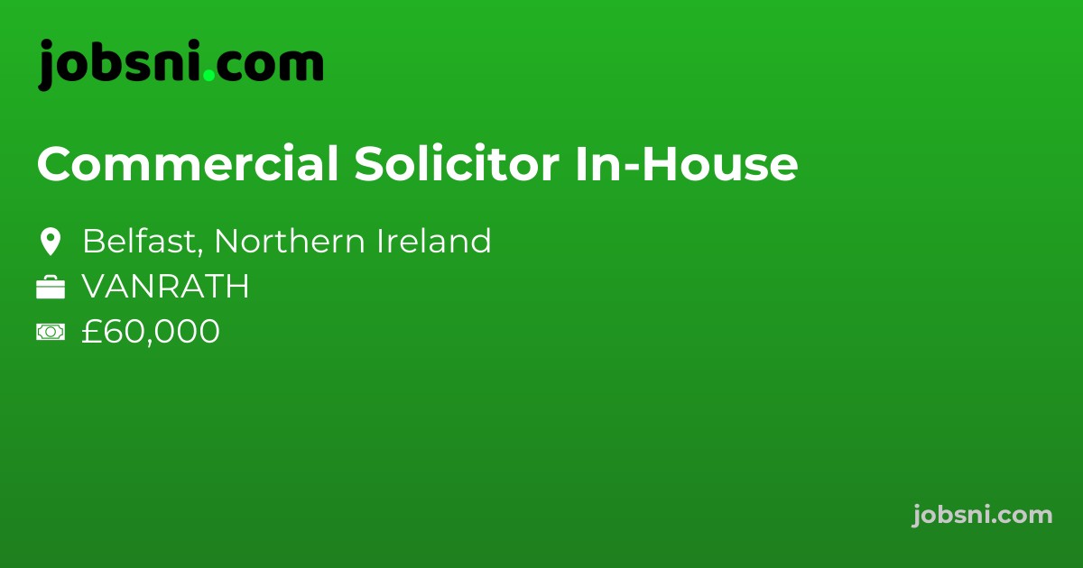Commercial Solicitor In-House
