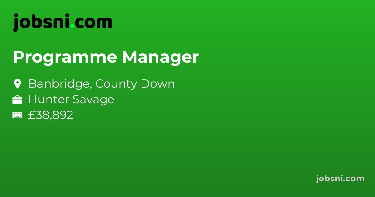 Programme Manager