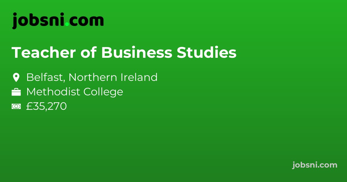 Teacher of Business Studies