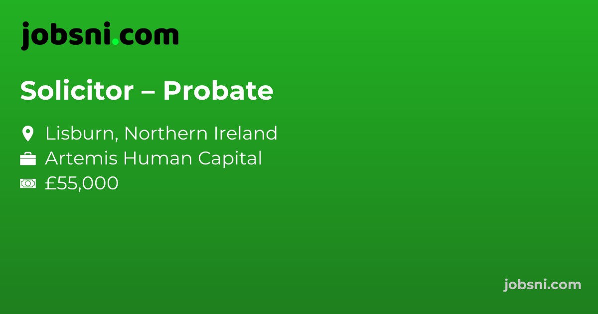 Solicitor – Probate
