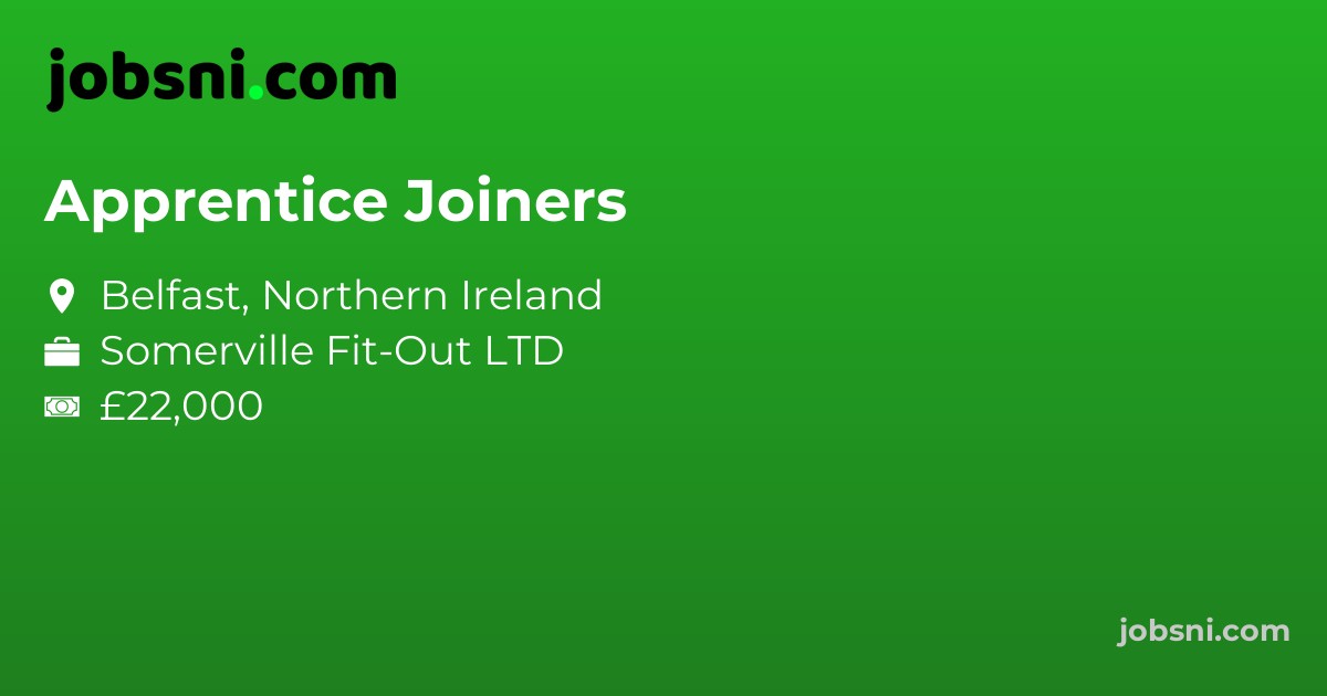 Apprentice Joiners