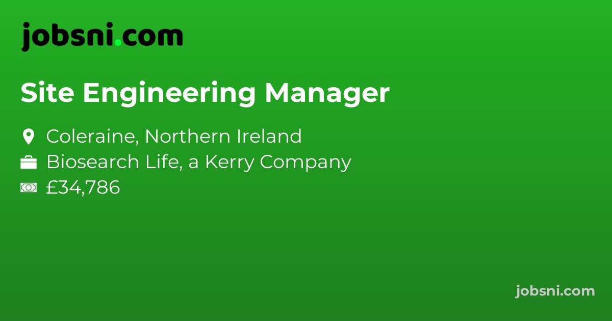 Site Engineering Manager