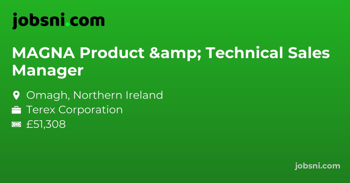 MAGNA Product & Technical Sales Manager