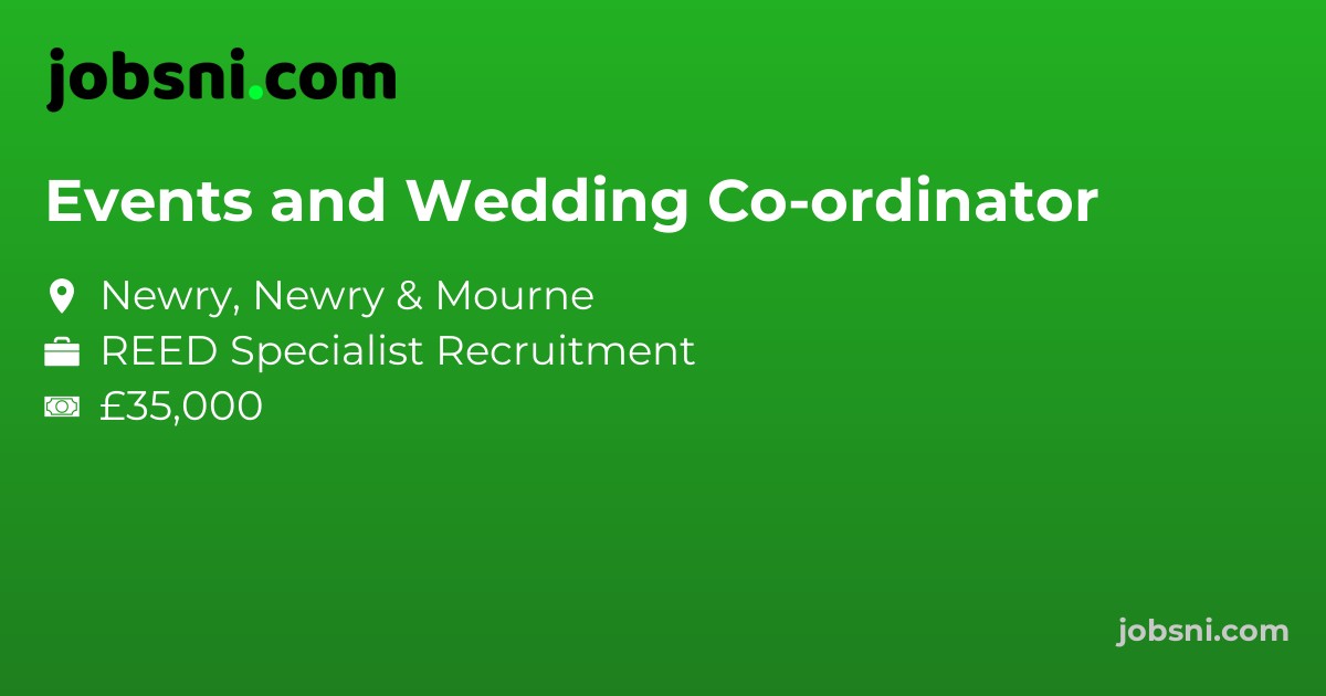 Events and Wedding Co-ordinator