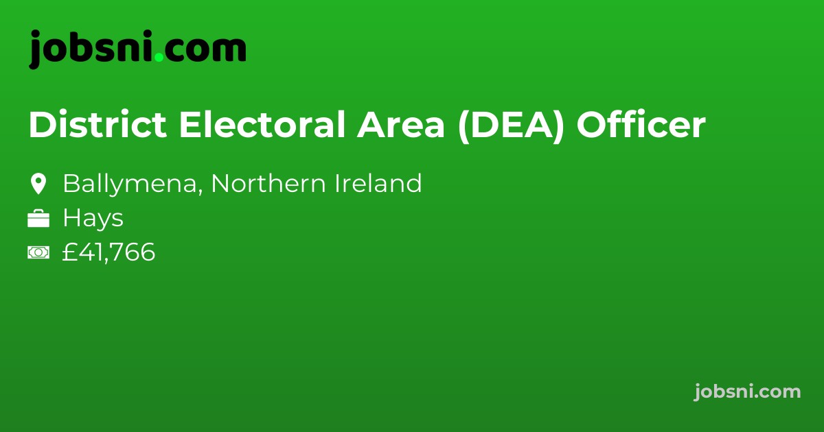District Electoral Area (DEA) Officer