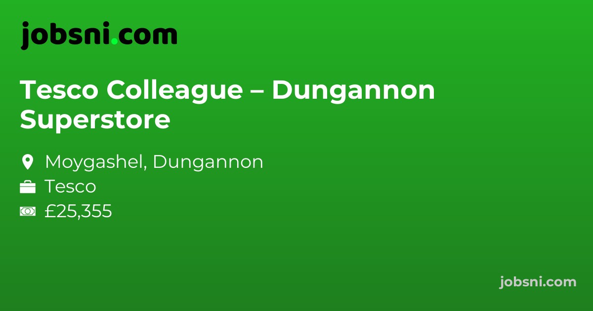 Tesco Colleague – Dungannon Superstore