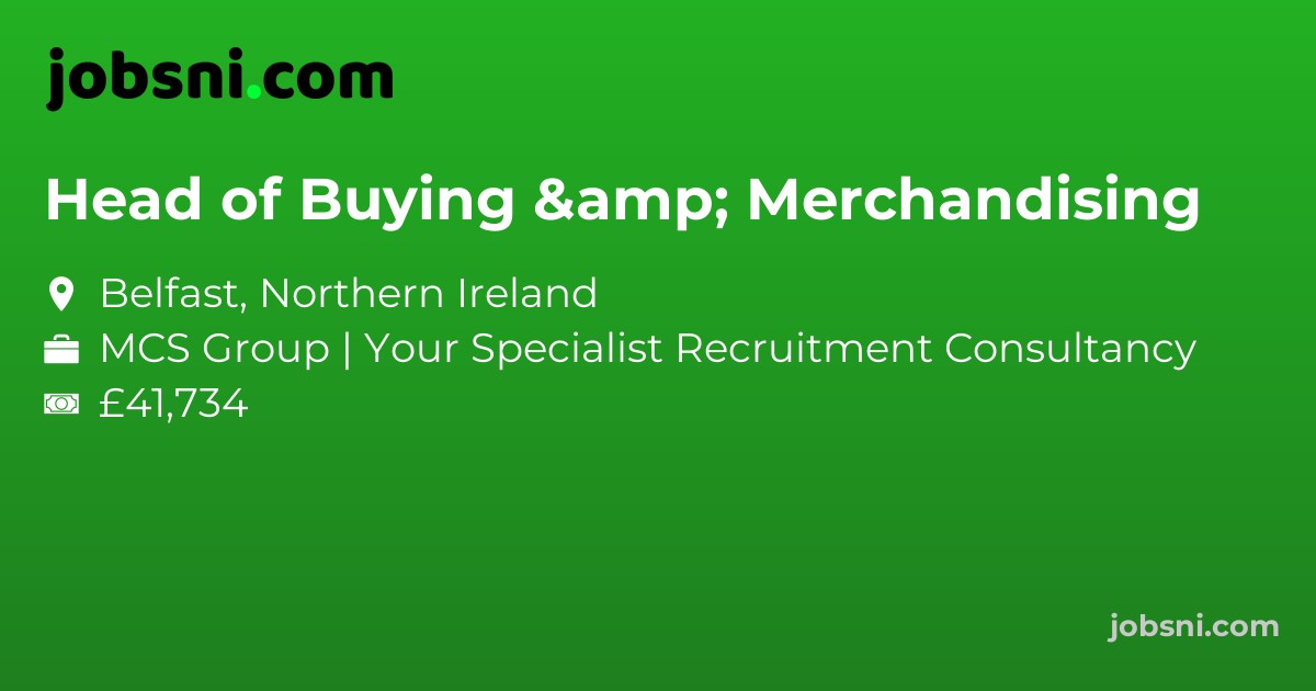 Head of Buying & Merchandising