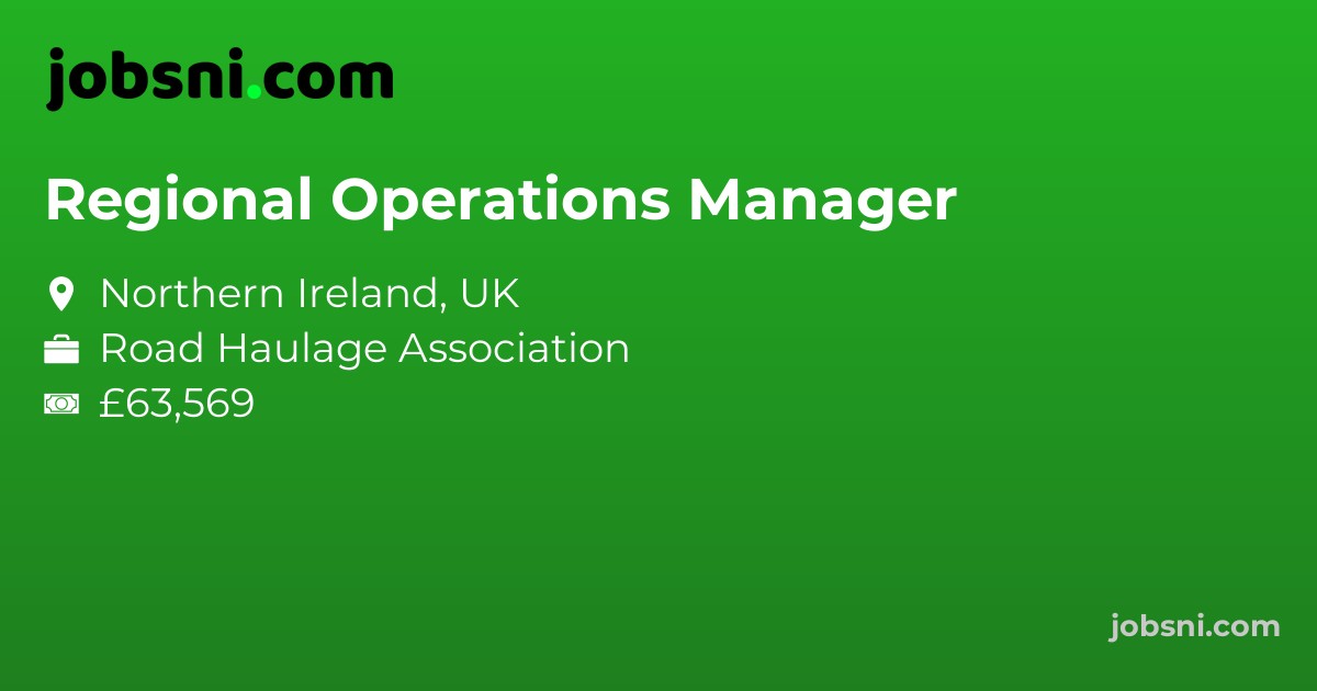 Regional Operations Manager