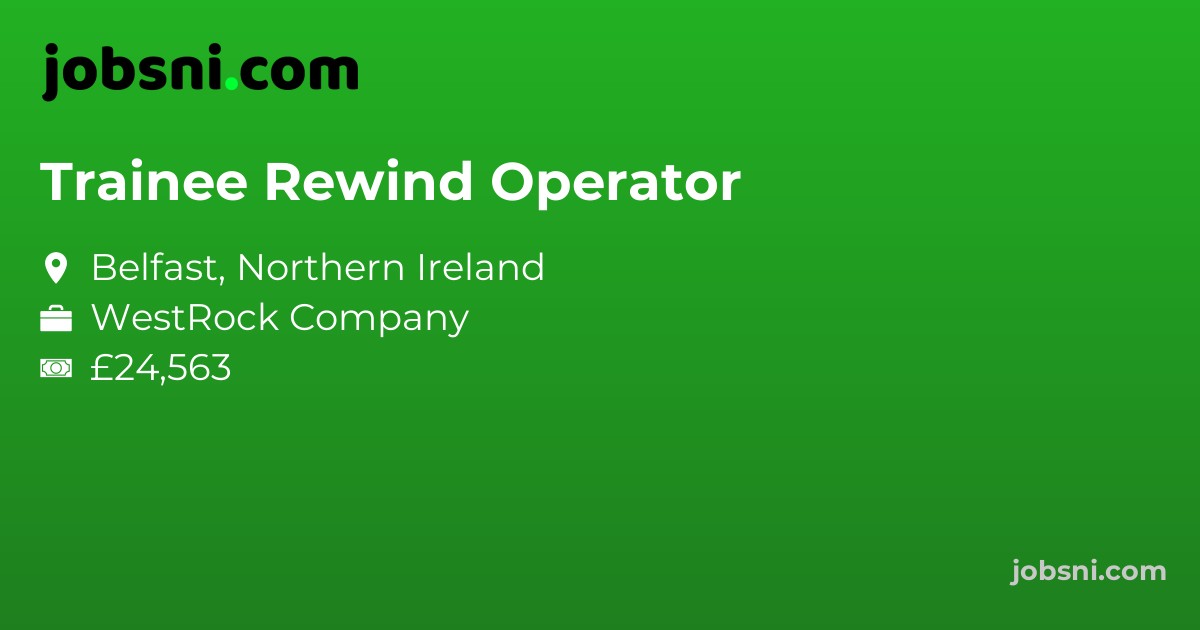Trainee Rewind Operator