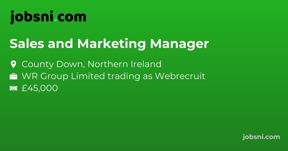 Sales and Marketing Manager