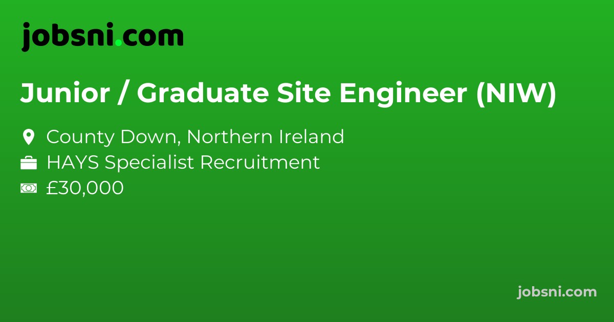 Junior / Graduate Site Engineer (NIW)
