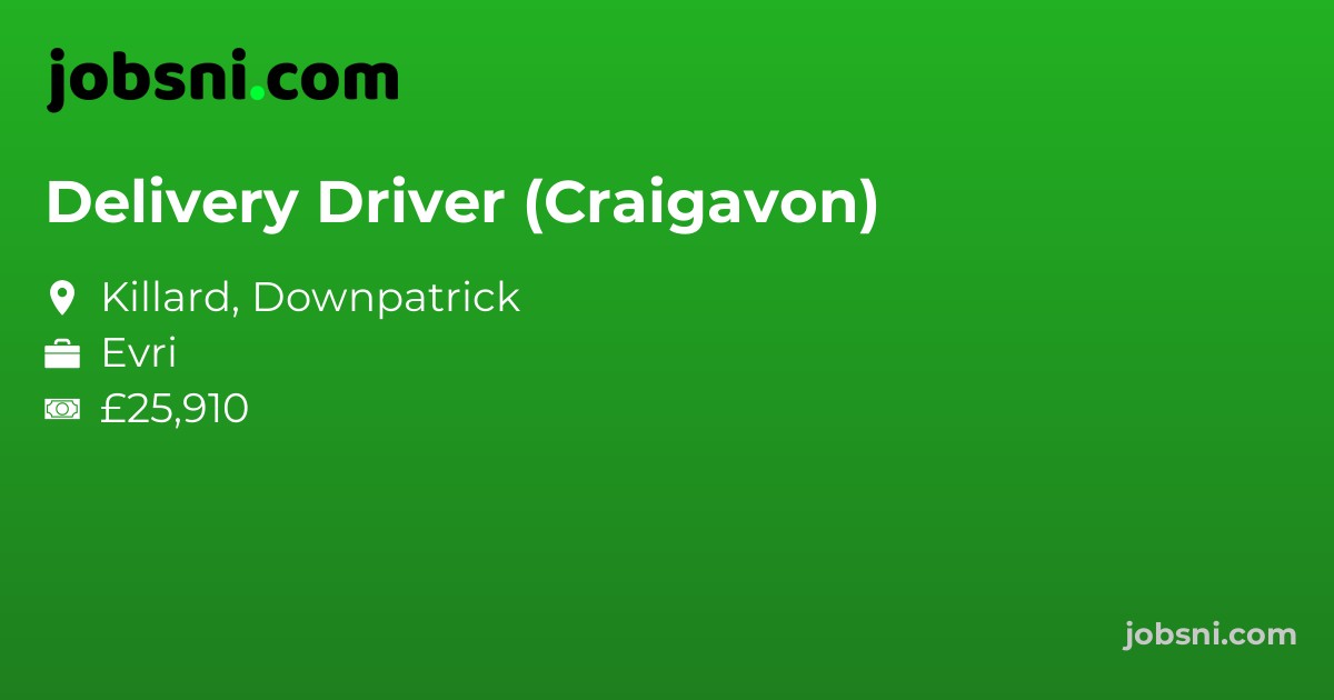 Delivery Driver (Craigavon)