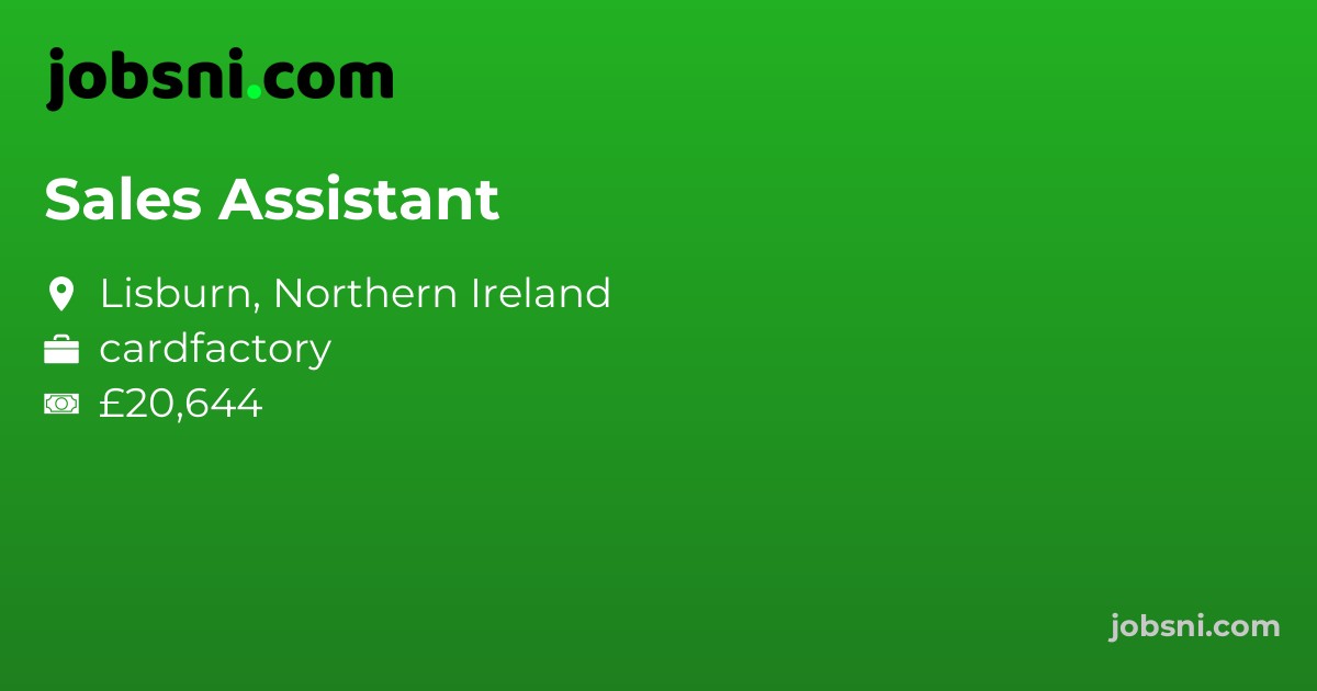 Sales Assistant