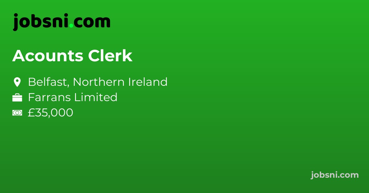 Acounts Clerk