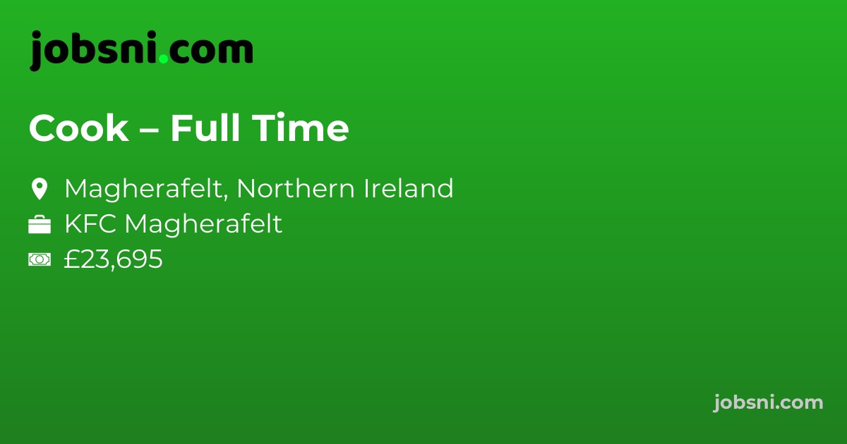 Cook – Full Time
