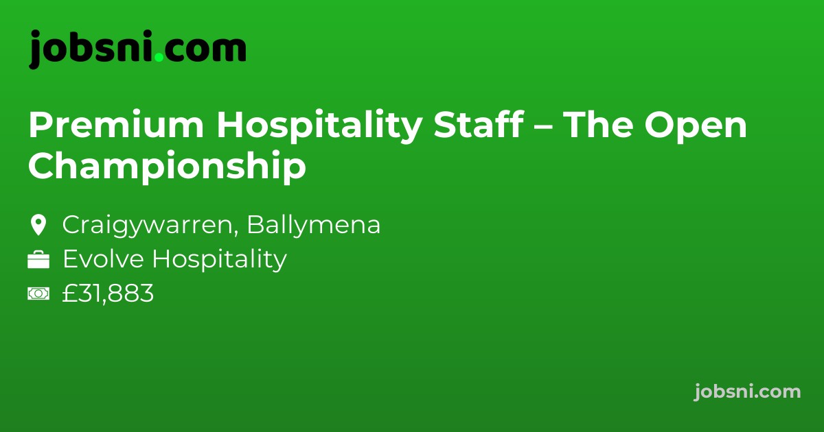 Premium Hospitality Staff – The Open Championship