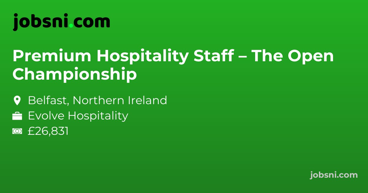 Premium Hospitality Staff – The Open Championship