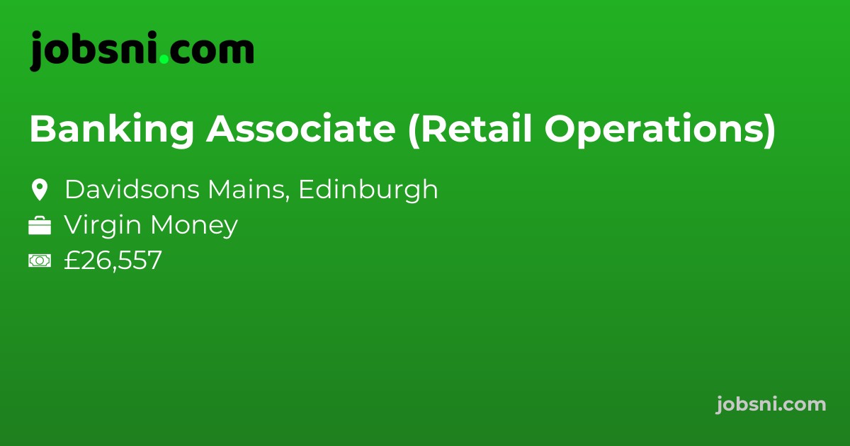 Banking Associate (Retail Operations)