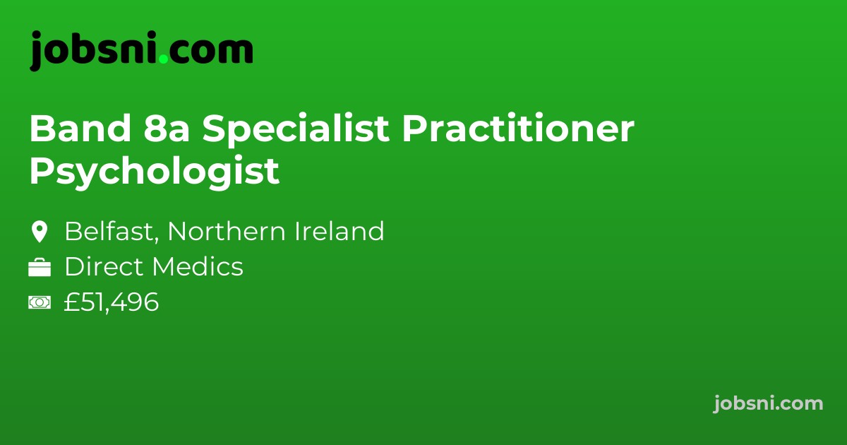 Band 8a Specialist Practitioner Psychologist