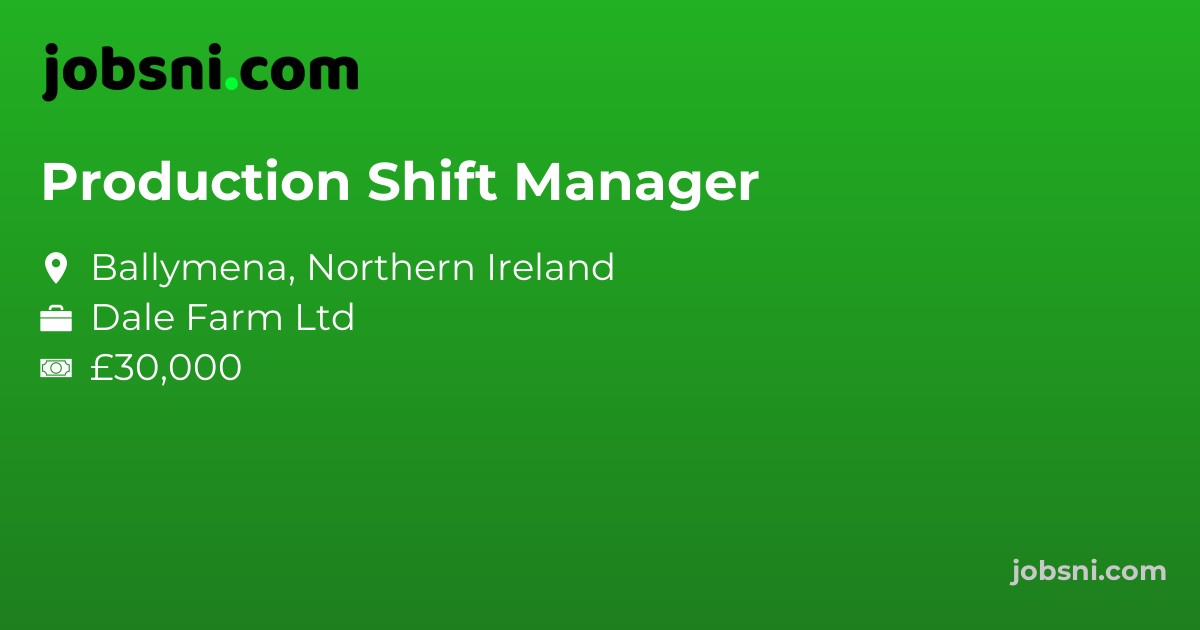 Production Shift Manager