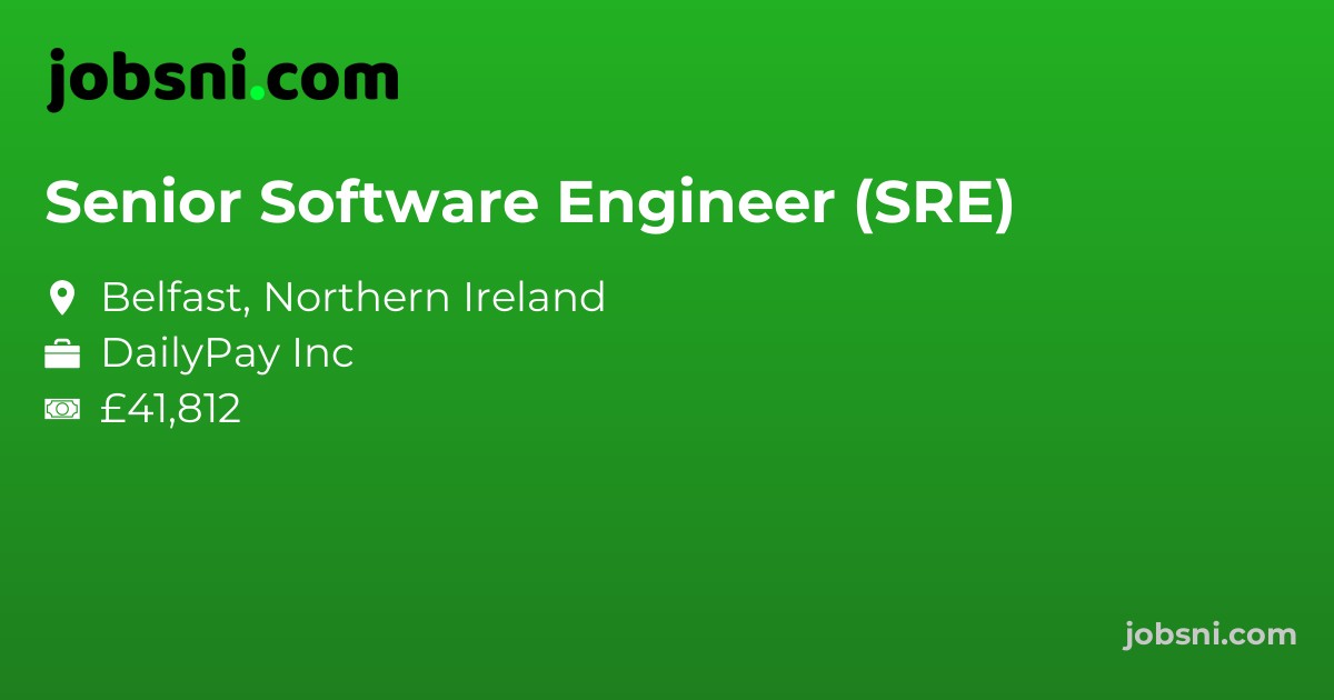 Senior Software Engineer (SRE)