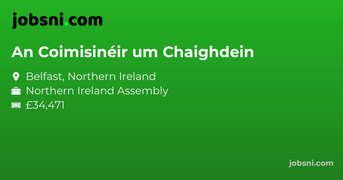 An Coimisinéir um Chaighdein