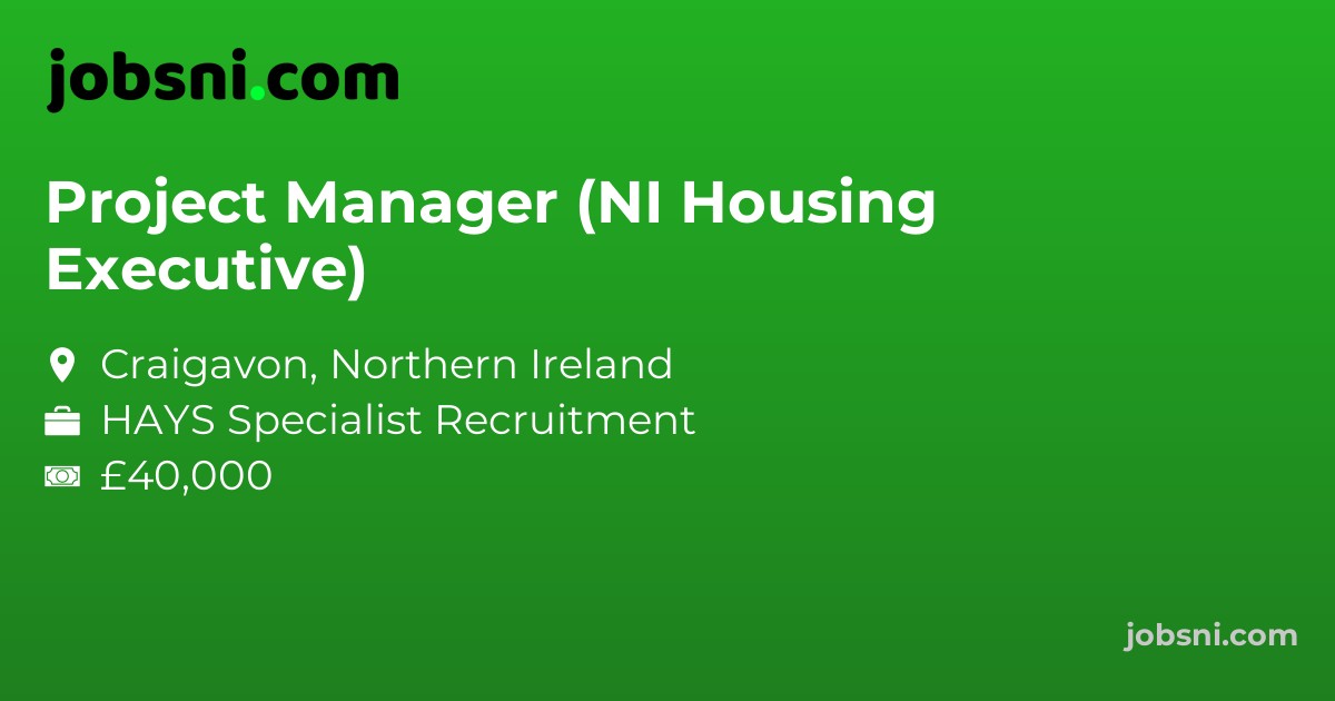Project Manager (NI Housing Executive)
