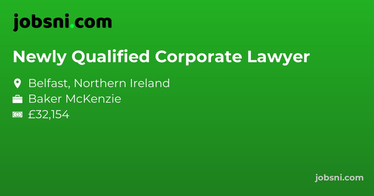 Newly Qualified Corporate Lawyer