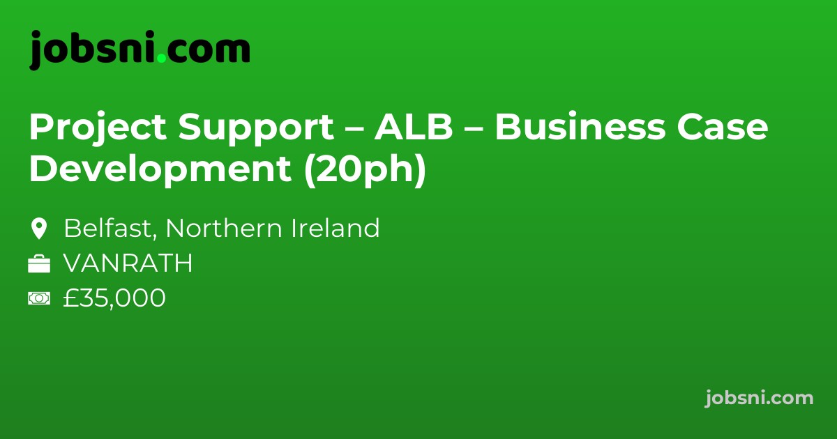 Project Support – ALB – Business Case Development (20ph)