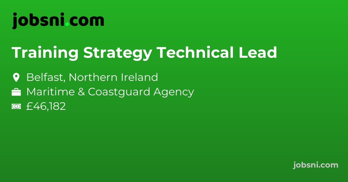 Training Strategy Technical Lead