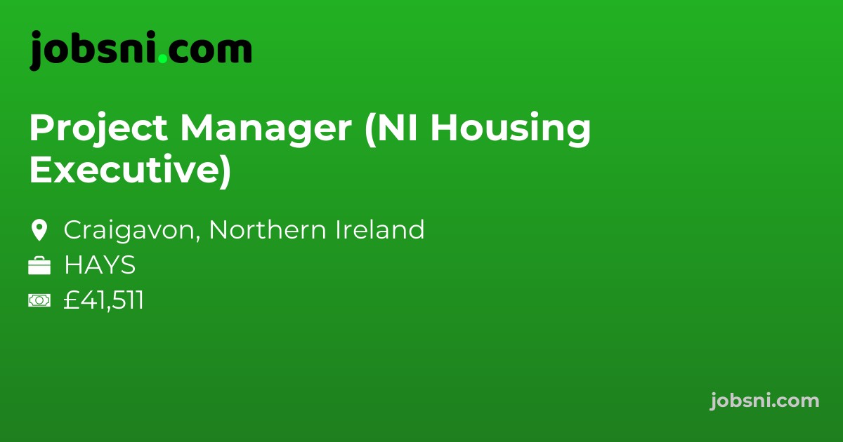Project Manager (NI Housing Executive)