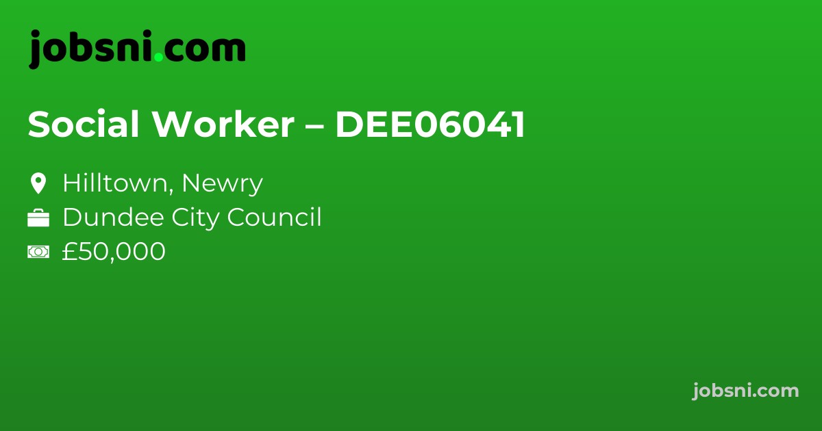 Social Worker – DEE06041