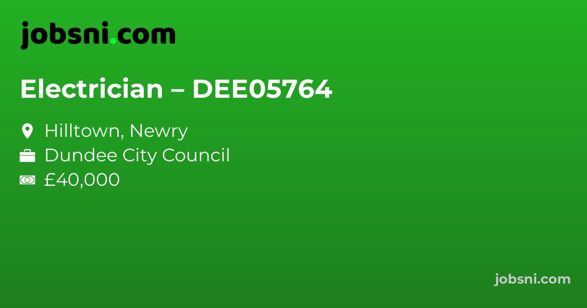 Electrician – DEE05764