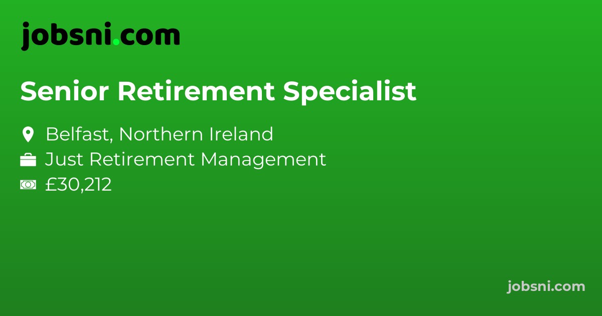 Senior Retirement Specialist