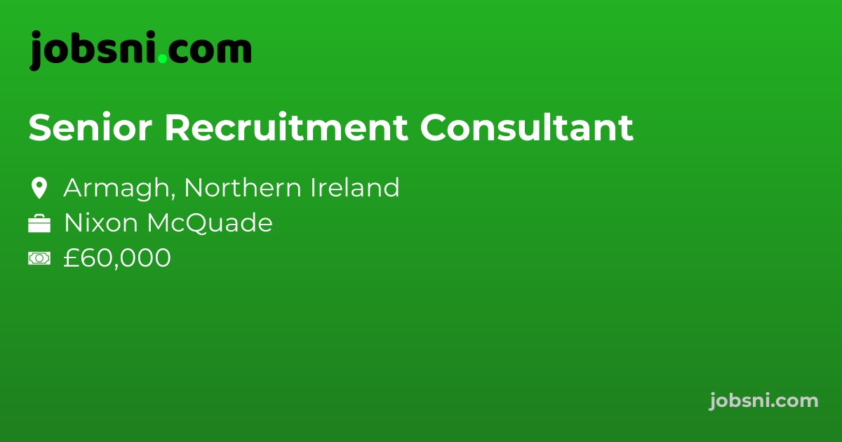 Senior Recruitment Consultant