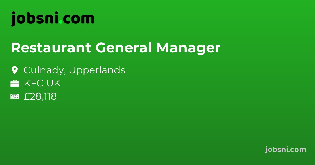 Restaurant General Manager